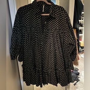 Free People Polka Dot tunic